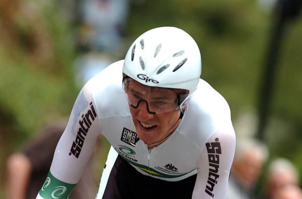 Rohan Dennis (Australia) would earn the silver medal, 44 seconds off the pace of Anton Vorobyev.