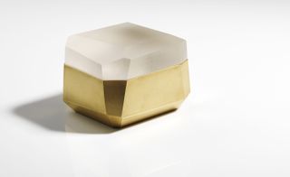 Opaque and gold box