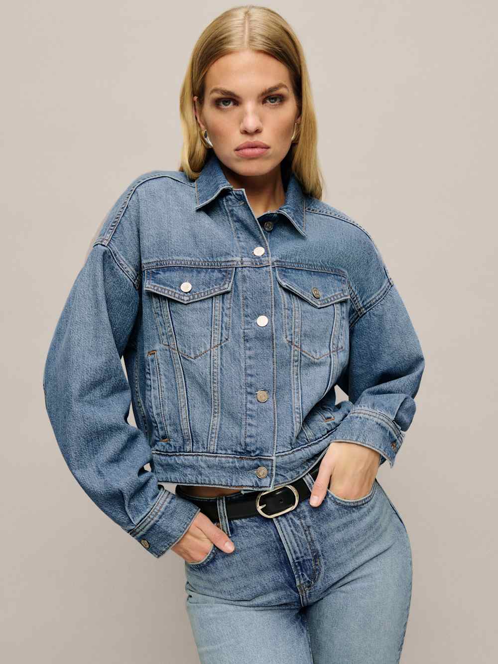 Rhodes Lived-In Denim Jacket