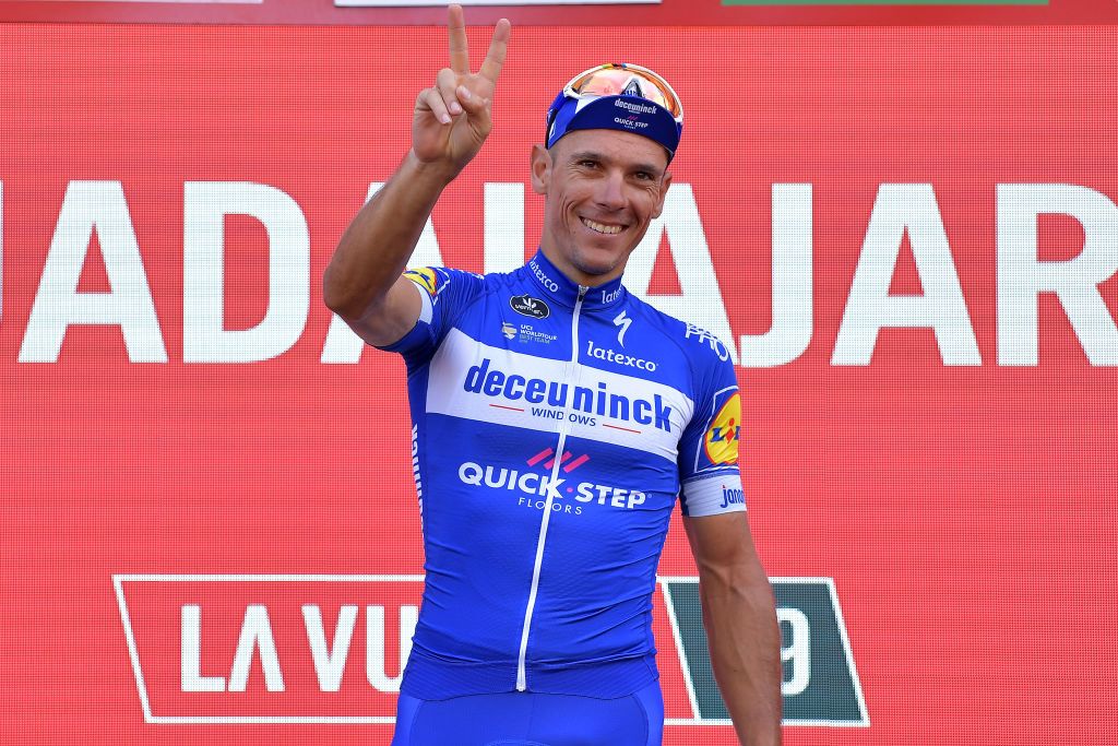 Philippe Gilbert (Deceuninck-QuickStep) wins stage 17 at the Vuelta a Espana