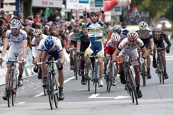 Last year's winner Marco Marcato (Vacansoleil-Dcm Pro Cycling Team) helped teammate Kreder to the win