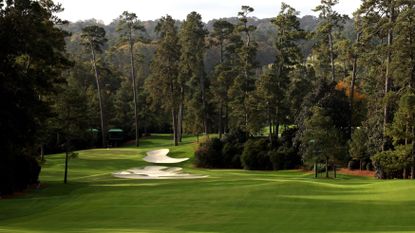 One of the hardest holes at Augusta is the 10th hole
