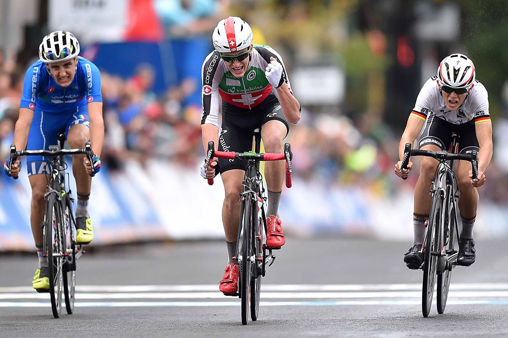 Reto Muller (Switzerland) ends up fourth behind bronze medallist Rasmus Pedersen (Denmark)