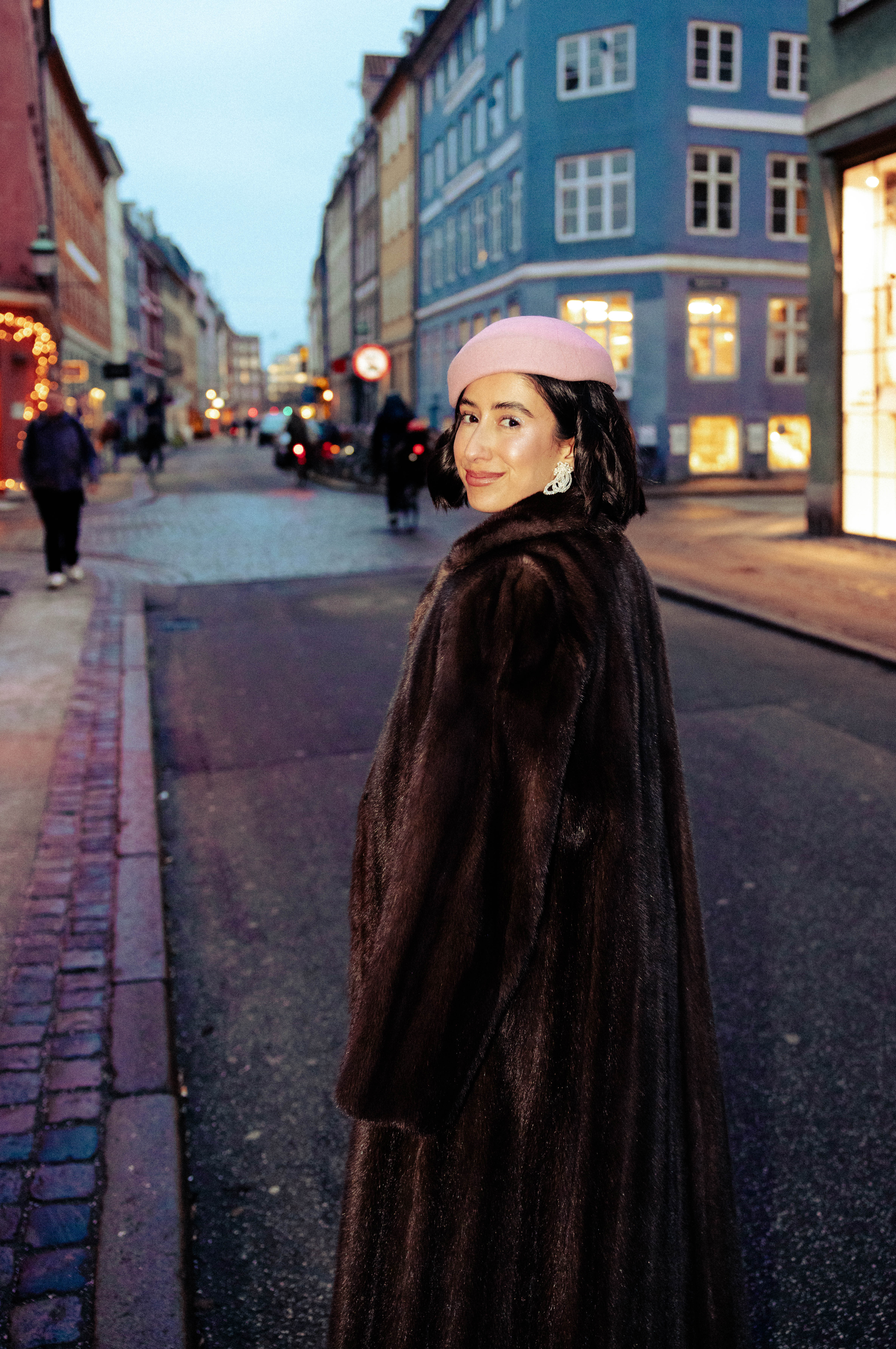 April Lockhart wearing hats