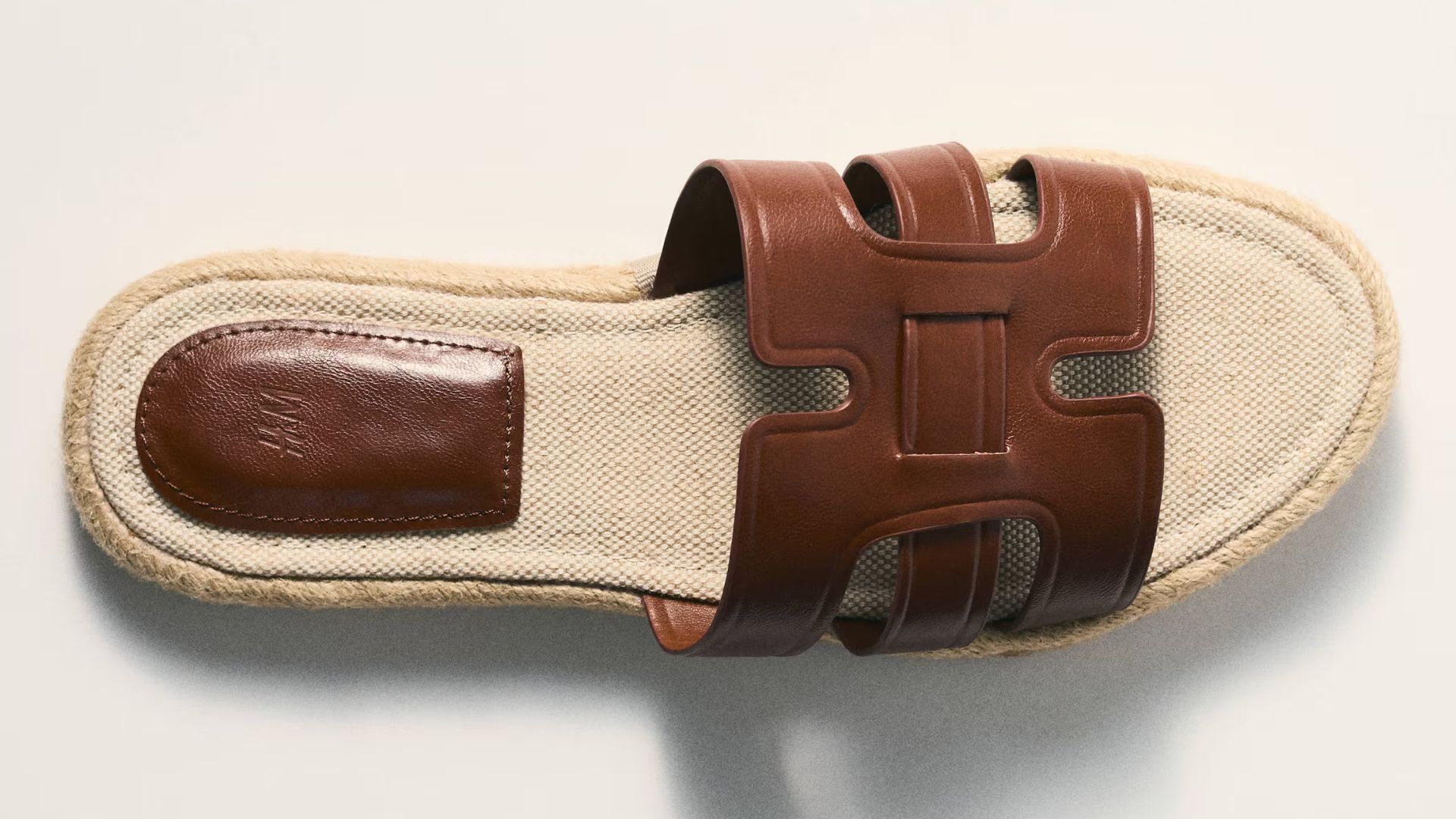 H&M blends Hermes Oran sandal with espadrilles