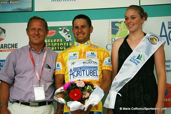 Anthony Ravard (Agritubel) on the podium.