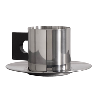 + Sophia Roe S.r. Collection Stainless Steel Cup and Saucer Set