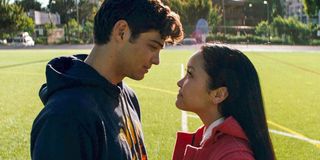 Noah Centineo and Lana Condor in To All The Boys I've Loved Before