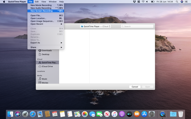 quicktime player mojave