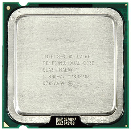 Processor: Pentium Dual Core E2160 - $89 Pentium Dual Core that Runs at
