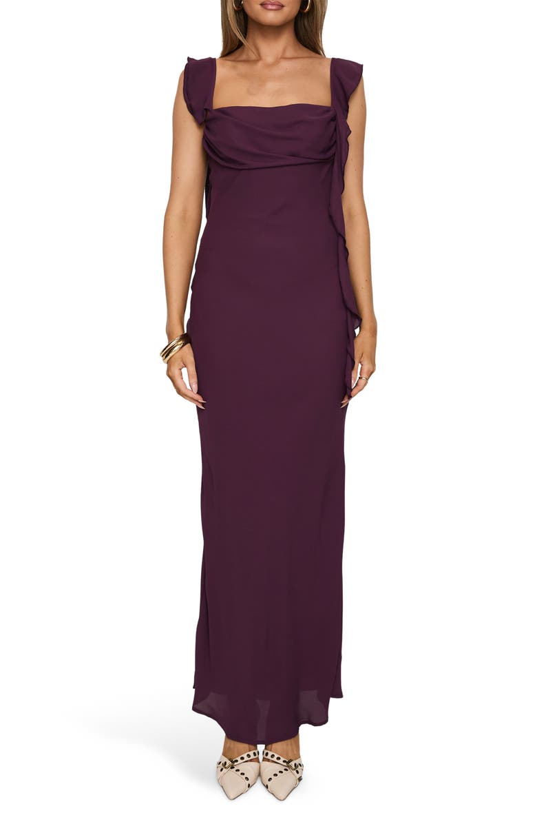 Lanai Ruffle Sleeveless Maxi Dress