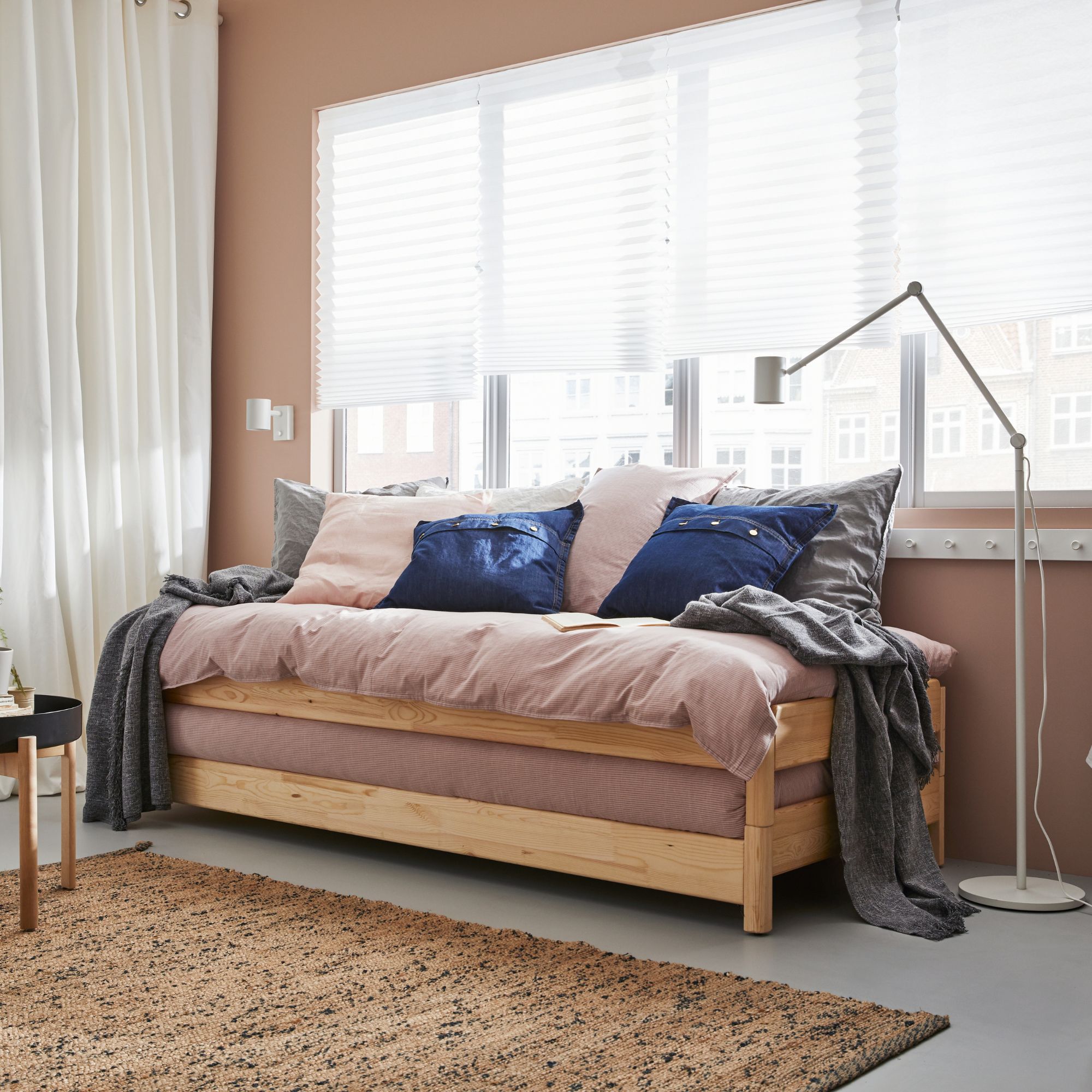 The UTÅKER stackable bed from IKEA