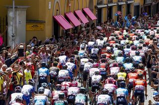Stage 18 from Abbiategrasso to Prato Nevoso at the Giro d'Italia