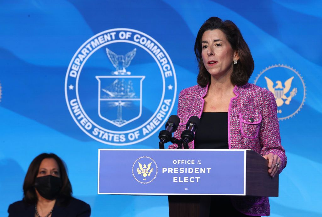 Gina Raimondo.