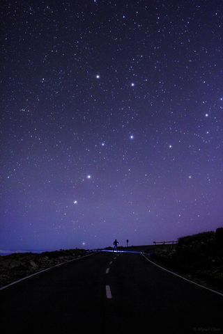 Big Dipper Seen in the Canary Islands