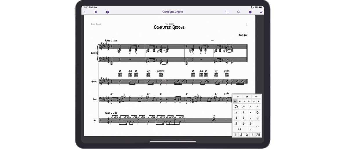 Avid Sibelius for iPad/iOS