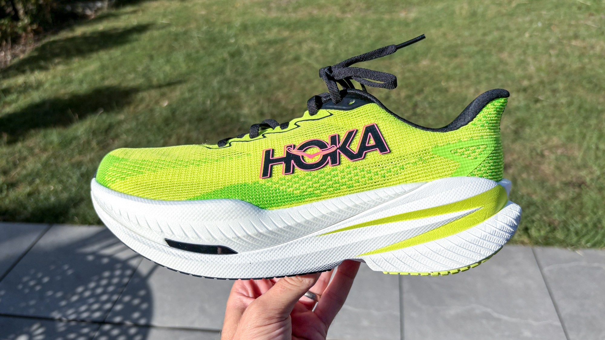 Hoka Mach X3 running shoes
