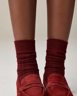 Cashmere-Blend Trouser Socks