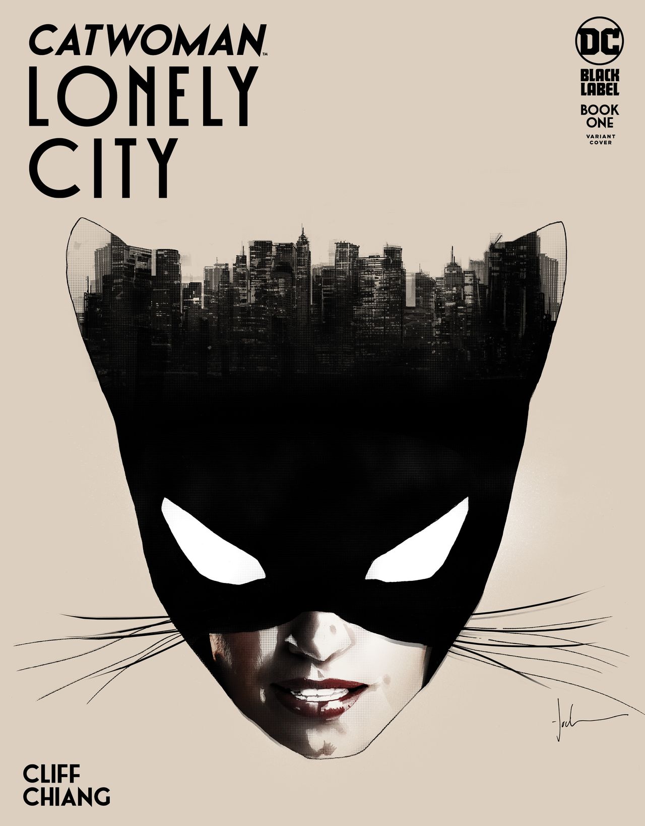 Catwoman: Lonely City #1 variant cover