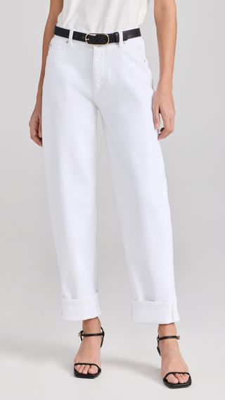 Thea Boyfriend: Relaxed Tapered Jeans