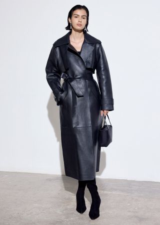 Faye Clean Bonded Trench Coat