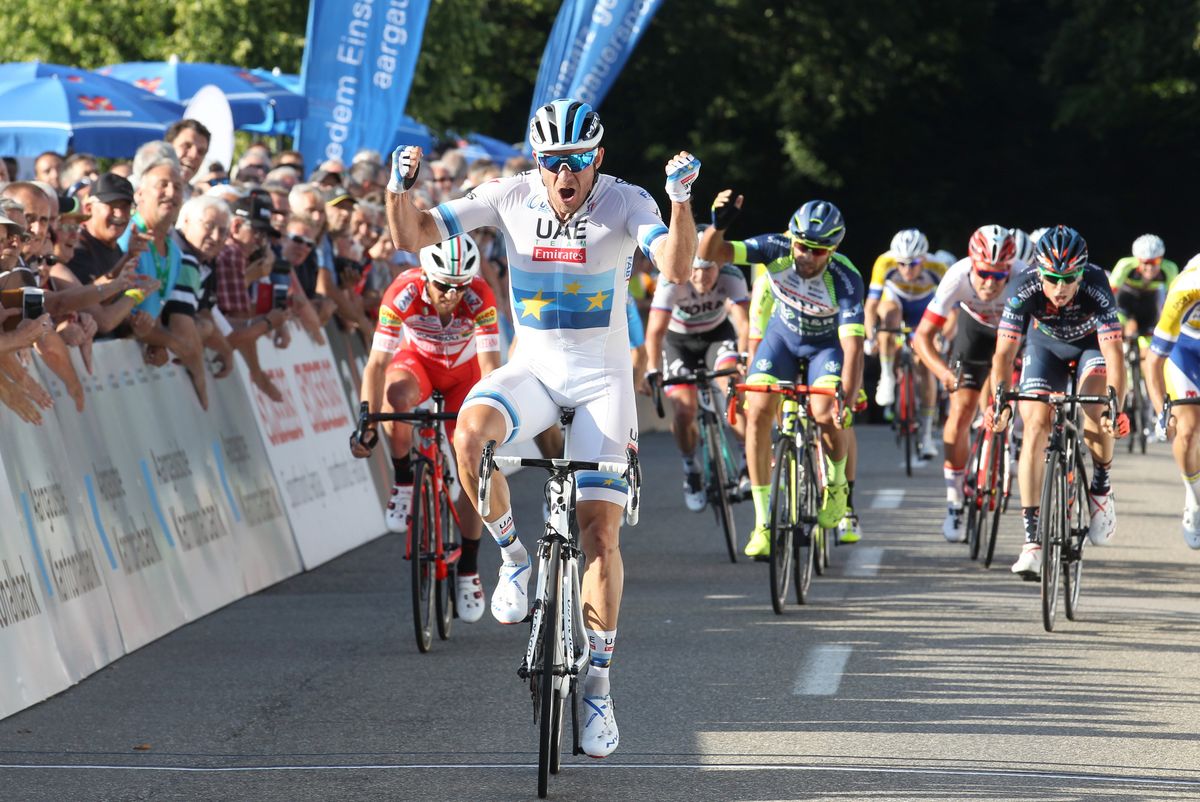 Alexander Kristoff (UAE Team Emirates) wins the GP Gippingen