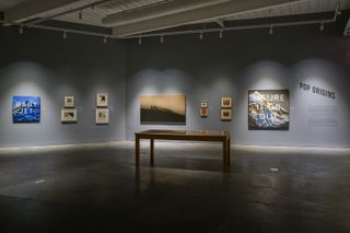Installation view of 'Ed Ruscha: OKLA' at Oklahoma Contemporary
