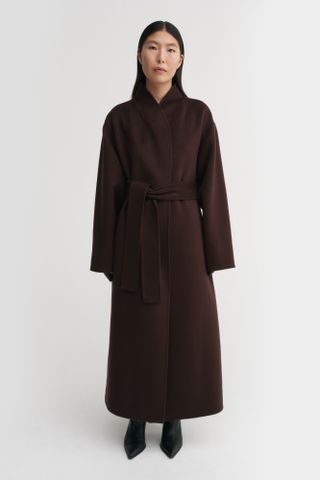 Mara Doublé Coat, Chocolate