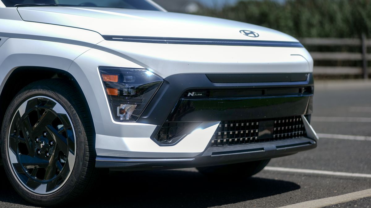 2025 Hyundai Kona Electric test drive.