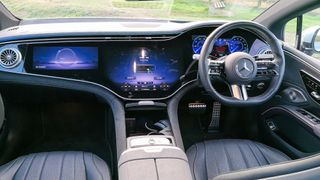 Mercedes Benz EQS Sedan interior