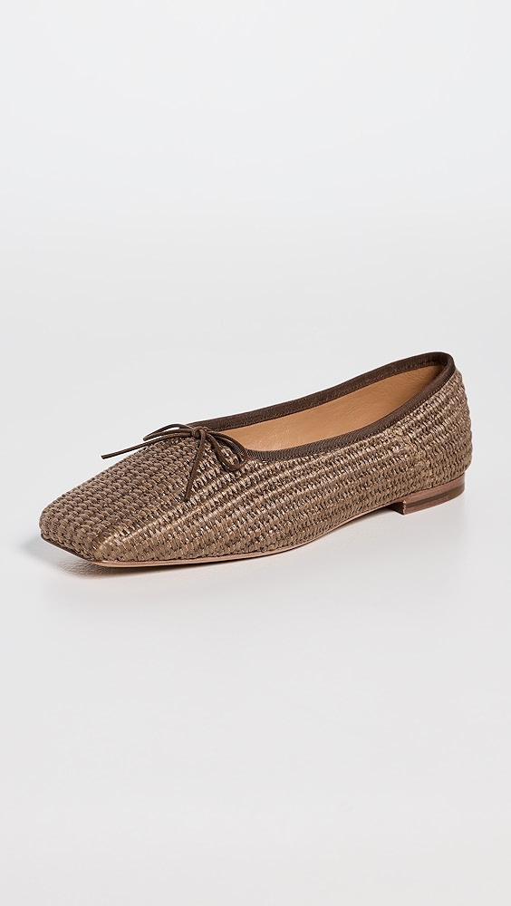 Mansur Gavriel Square Toe Ballerina Flats