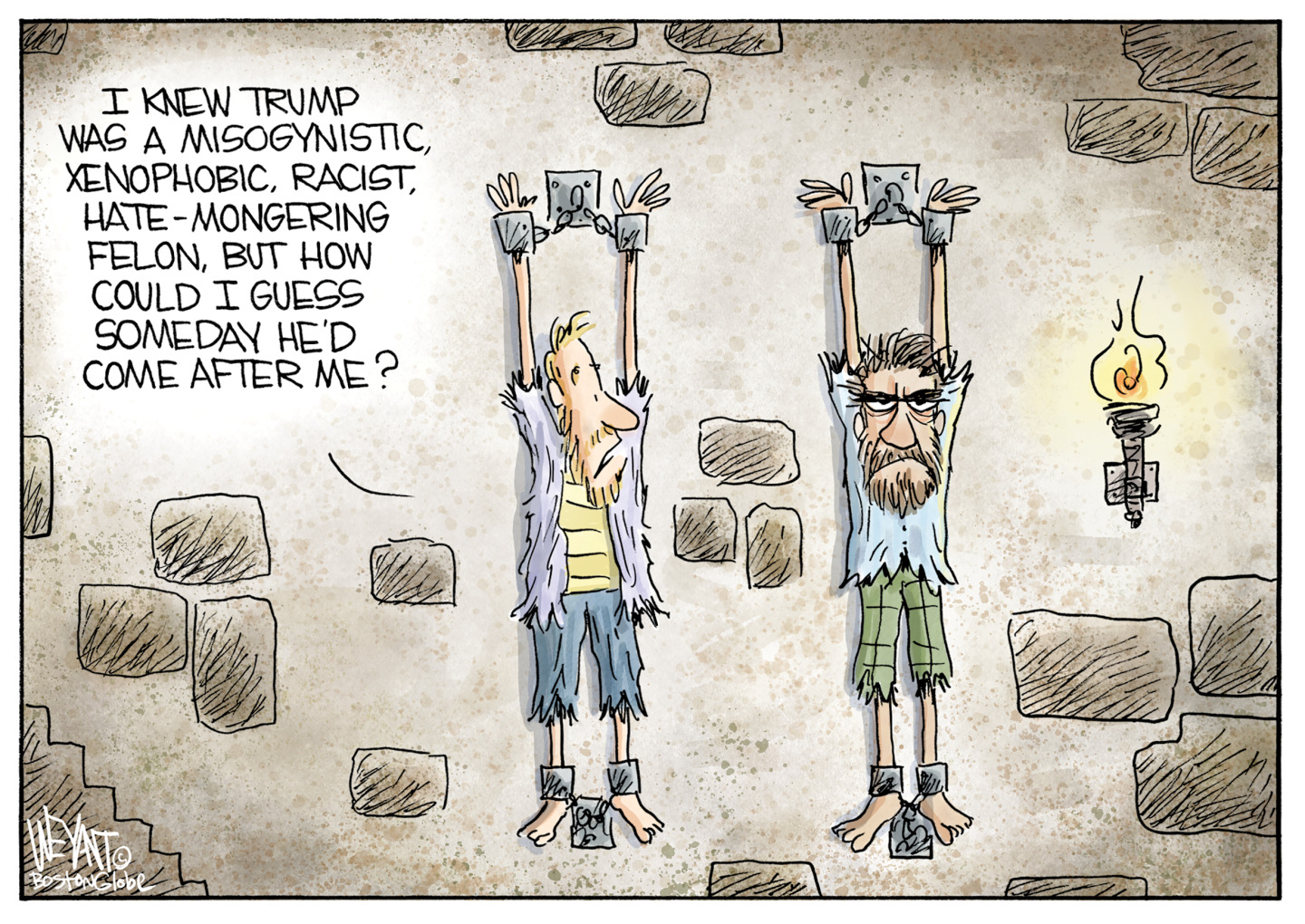 Political cartoon