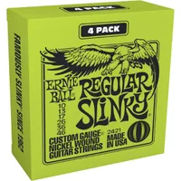 Ernie Ball Regular Slinky 4-Pack