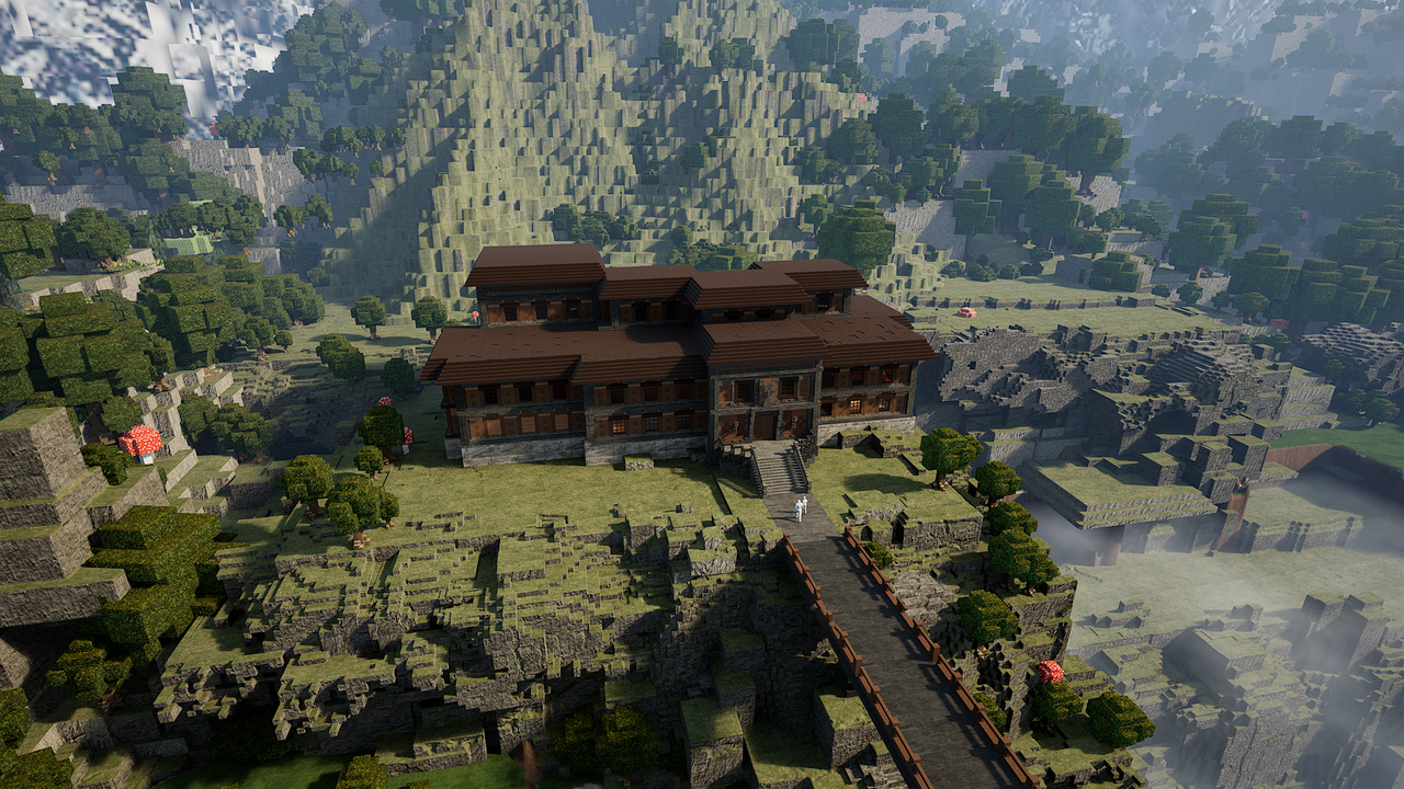 A scene from A Minecraft Movie