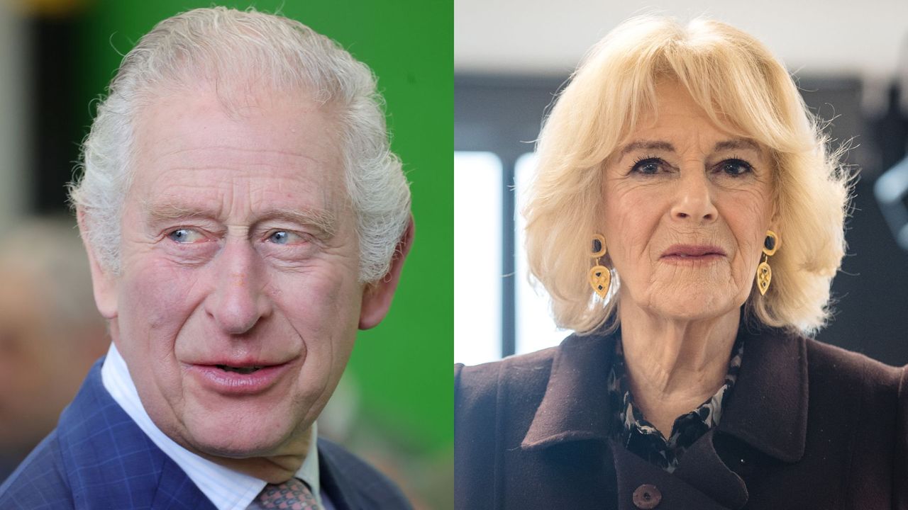 King Charles&#039; snazzy tribute to Queen Camilla. Seen here side-by-side on separate occasions