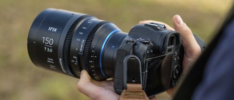 Irix 150mm tele lens being tested