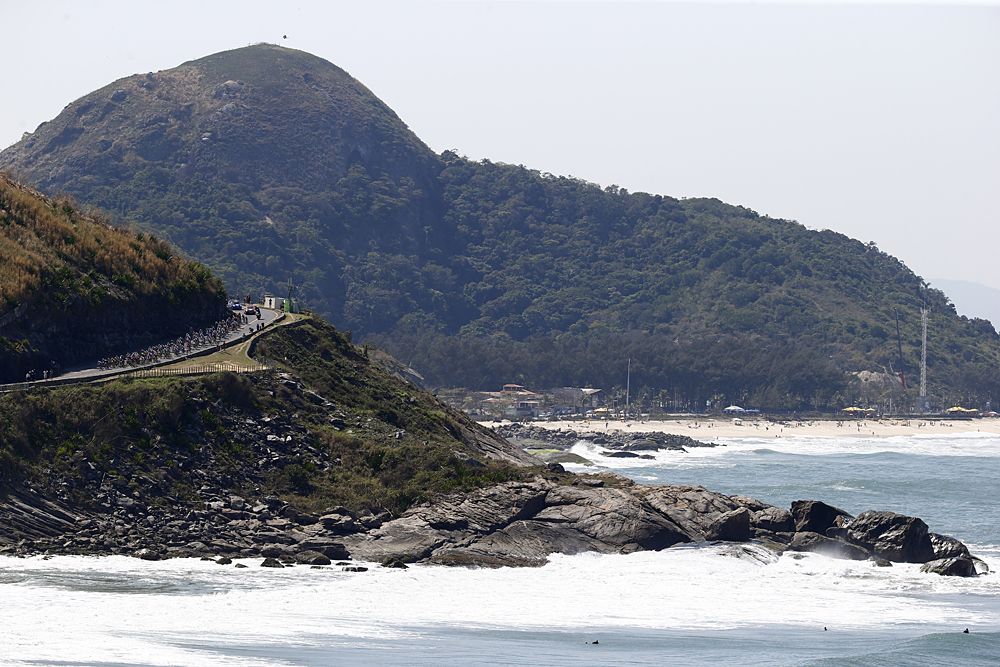 2016 Olympic Games men's road race in Fort Copacabana