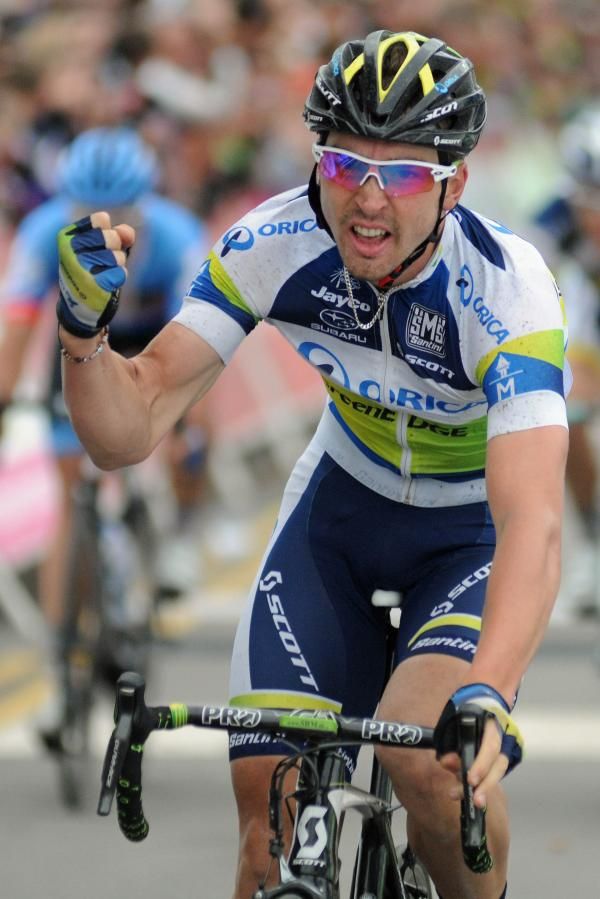Leigh Howard (Orica-GreenEdge) wins stage 2 of the Tour of Britain