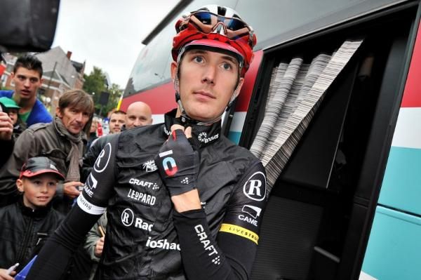 Andy Schleck (RadioShack-Nissan) returned to racing at Binche-Tournai-Binche after several months away from competition to recover from injury.