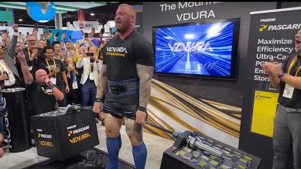 The Mountain lifts 282.624PB of data