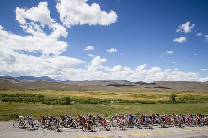 The sun shone on stage 3 of the USA Pro Challenge from Gunnison to Monarch Mountain