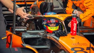 Oscar Piastri in a McLaren F1 car in season 6 of Netflix's "Formula 1: Drive to Survive"