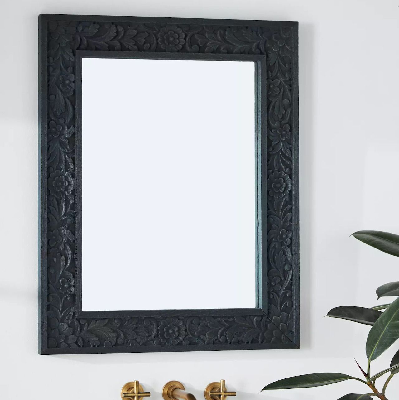 Cermin Lombok ukiran tangan