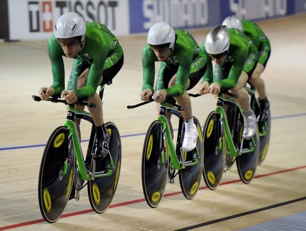 David O'Loughlin and Stephen Barrett lead the Irish squad, which finished 13th.