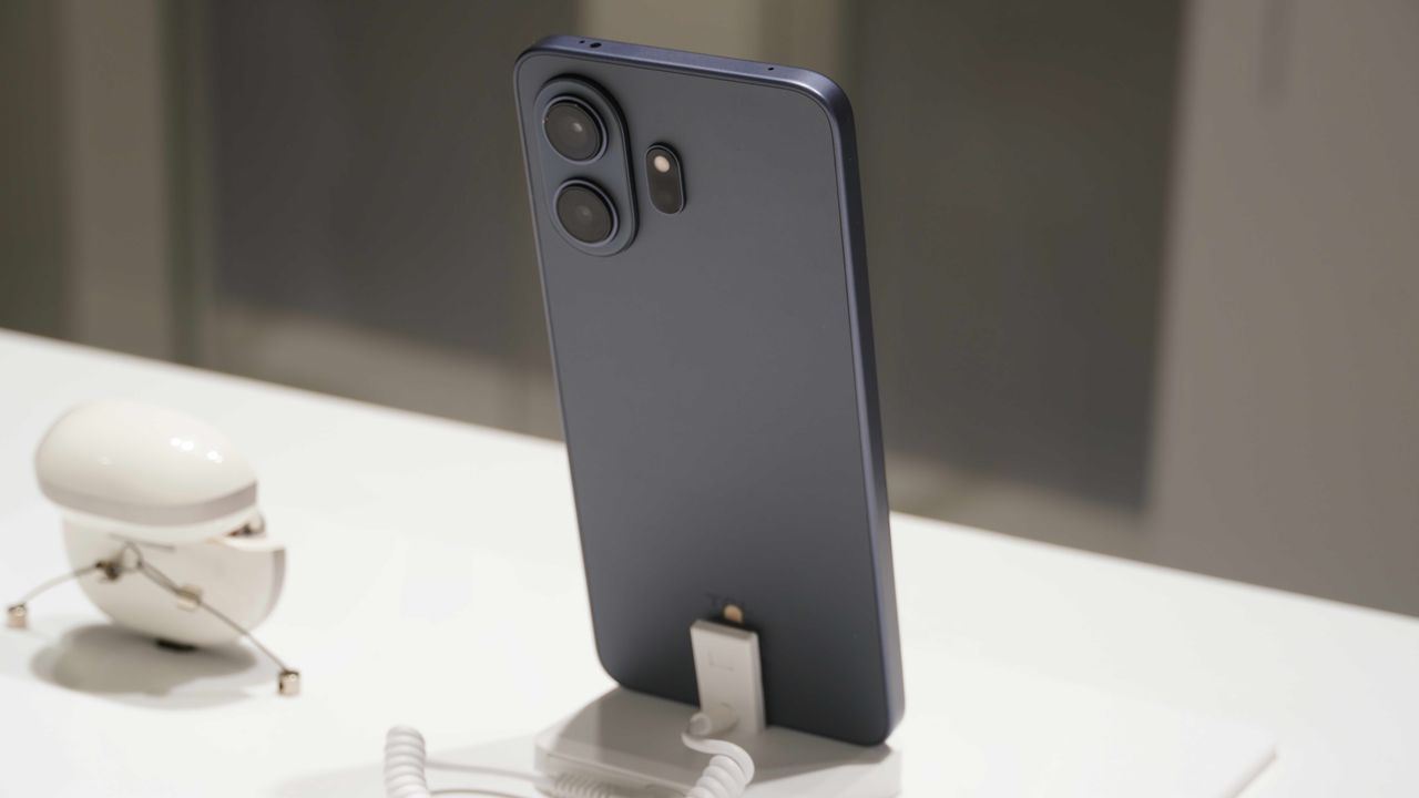 The TCL NXTPAPER 70 Pro on display at MWC 2026.