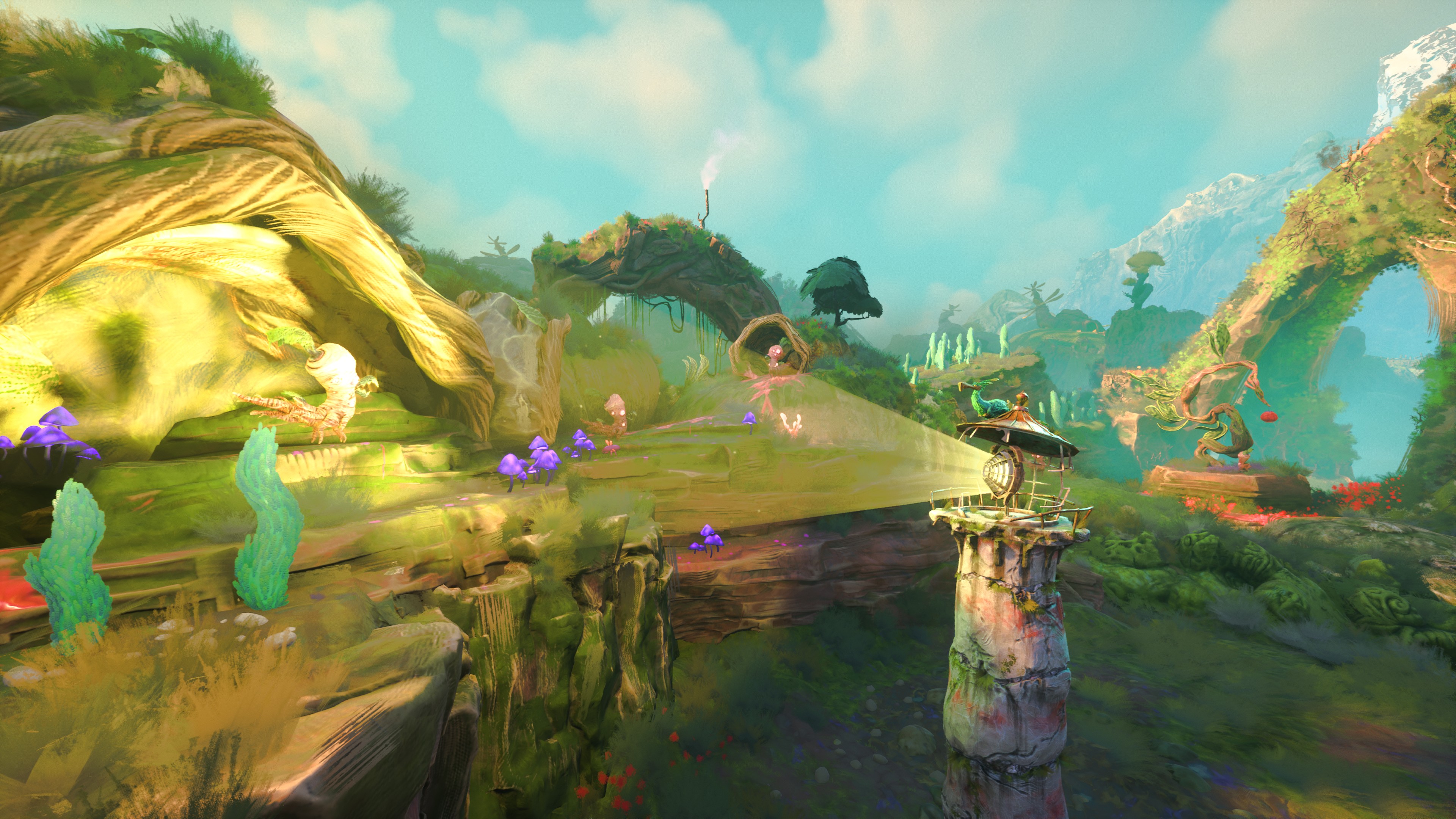an screenshot taken from Keeper on Xbox Series X