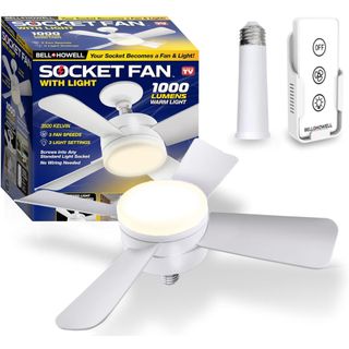 Socket Fan Light