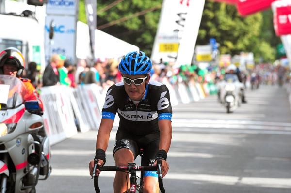 Heinrich Haussler (Garmin-Cervelo) finished in 32nd place, 28 seconds behind Sagan.
