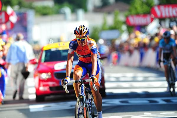 Luis Leon Sanchez (Rabobank) was fourth on the stage