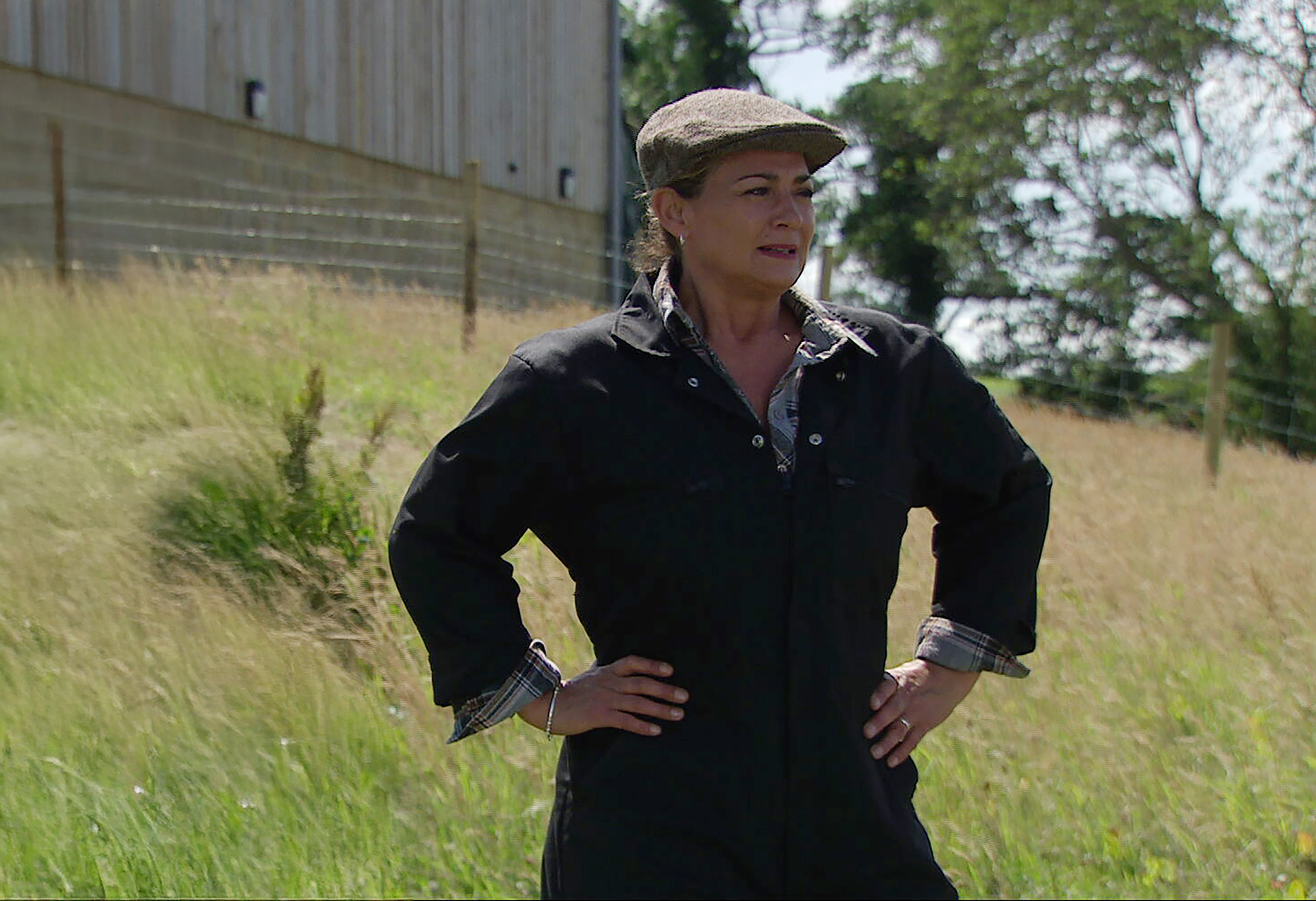 Moira on the farm